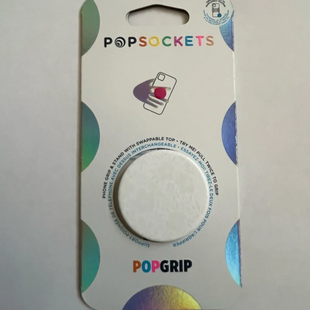 PopSocket PopGrip - White Blanc Fresh